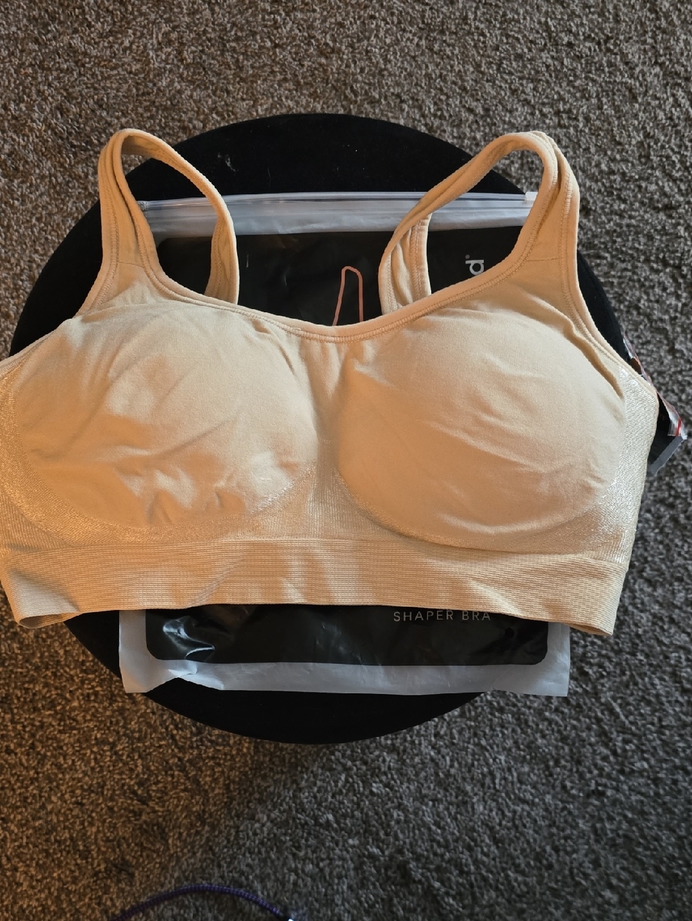 NWT Truekind Everyday Cream Shaper Bra with Light Support
